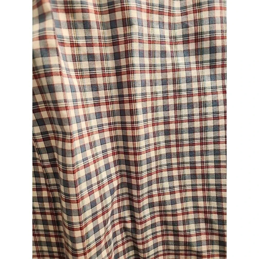 Vtg L.L. Bean Traditional Fit Men's Plaid Button Down Sz L Reg 100% Cotton - Picture 6 of 9